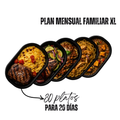 PLAN MENSUAL FAMILIAR XL DE ALMUERZOS ( 80 platos )